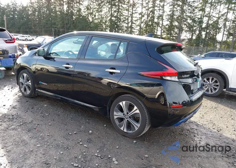 2019 Nissan Leaf Sl из США, поврежденный, VIN 1N4AZ1CP5KC305512